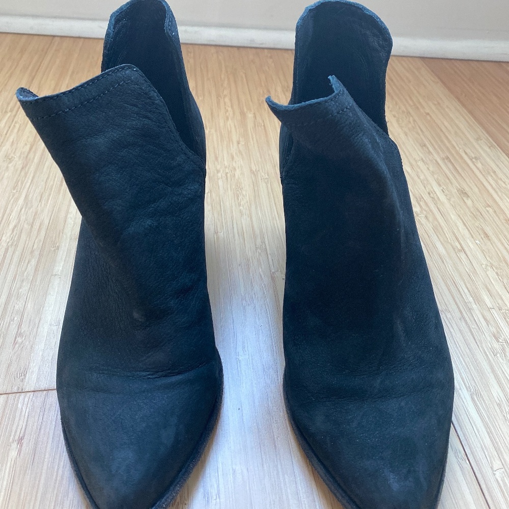 Frye suede booties